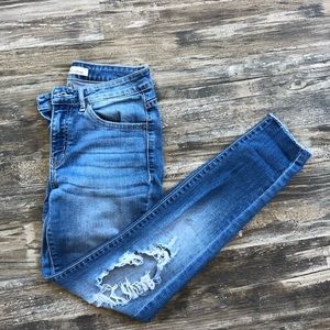 womens low/mid rise skinny jeans